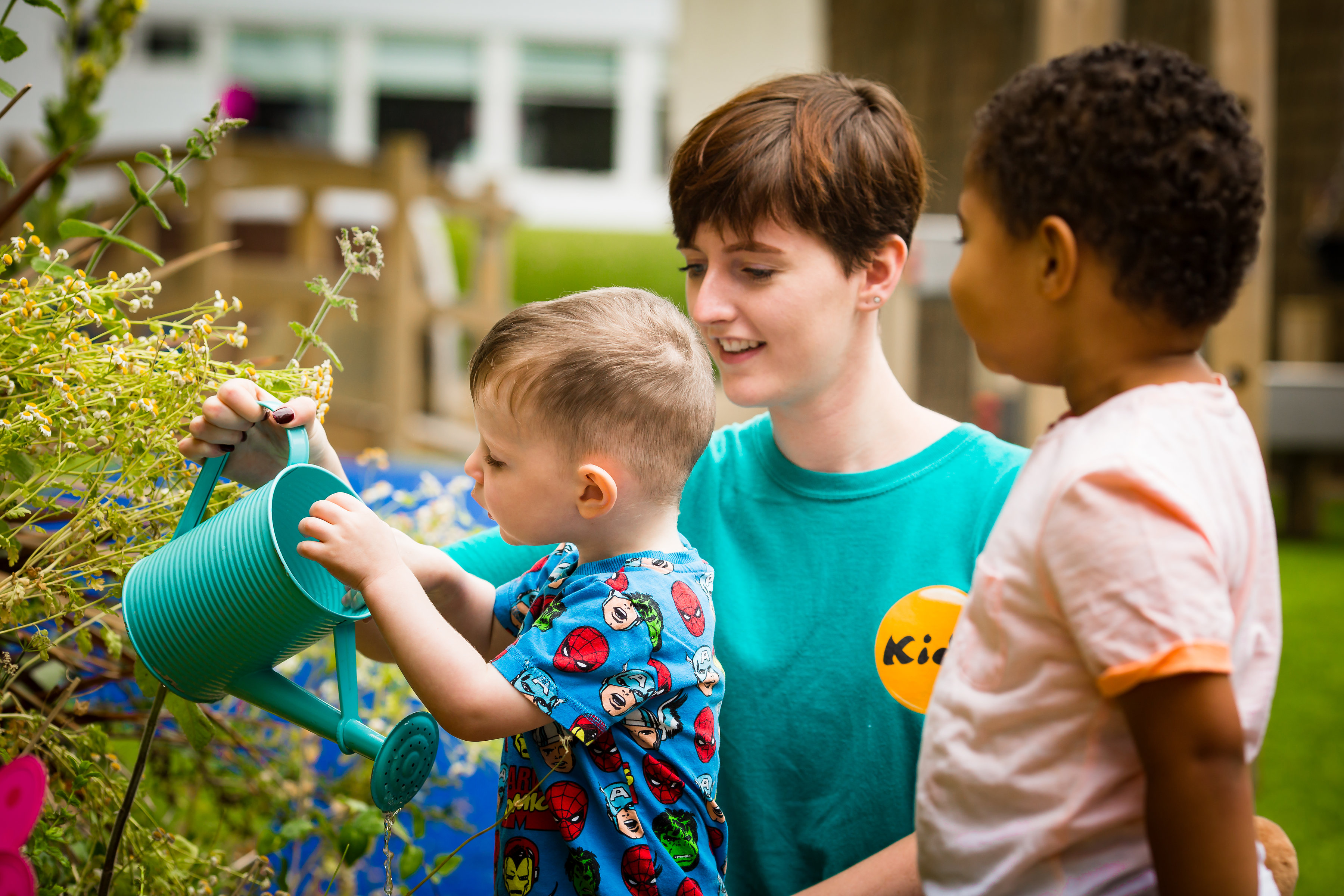 Kids gardening