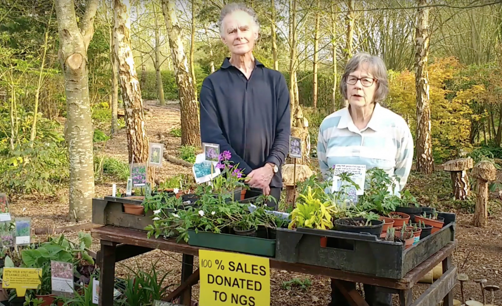 Robert and Pauline Little's plant sale