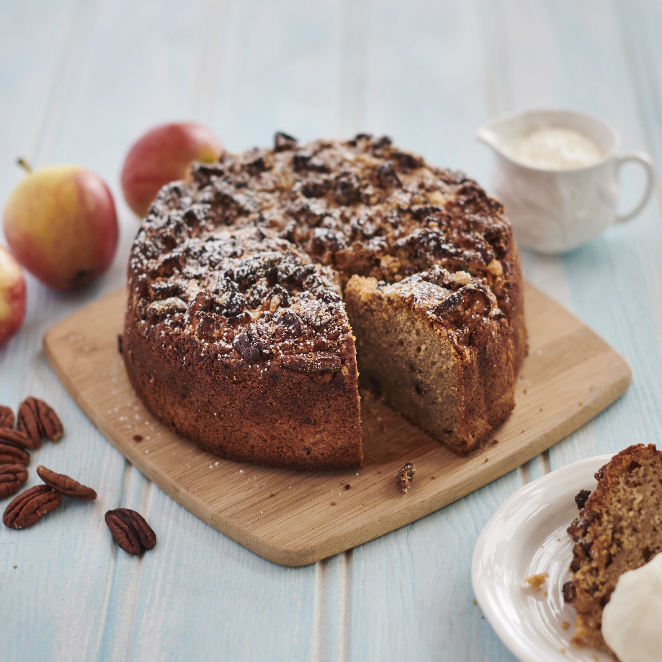 Apple Pecan Chocolate Cake Recipe - Very Good Cook