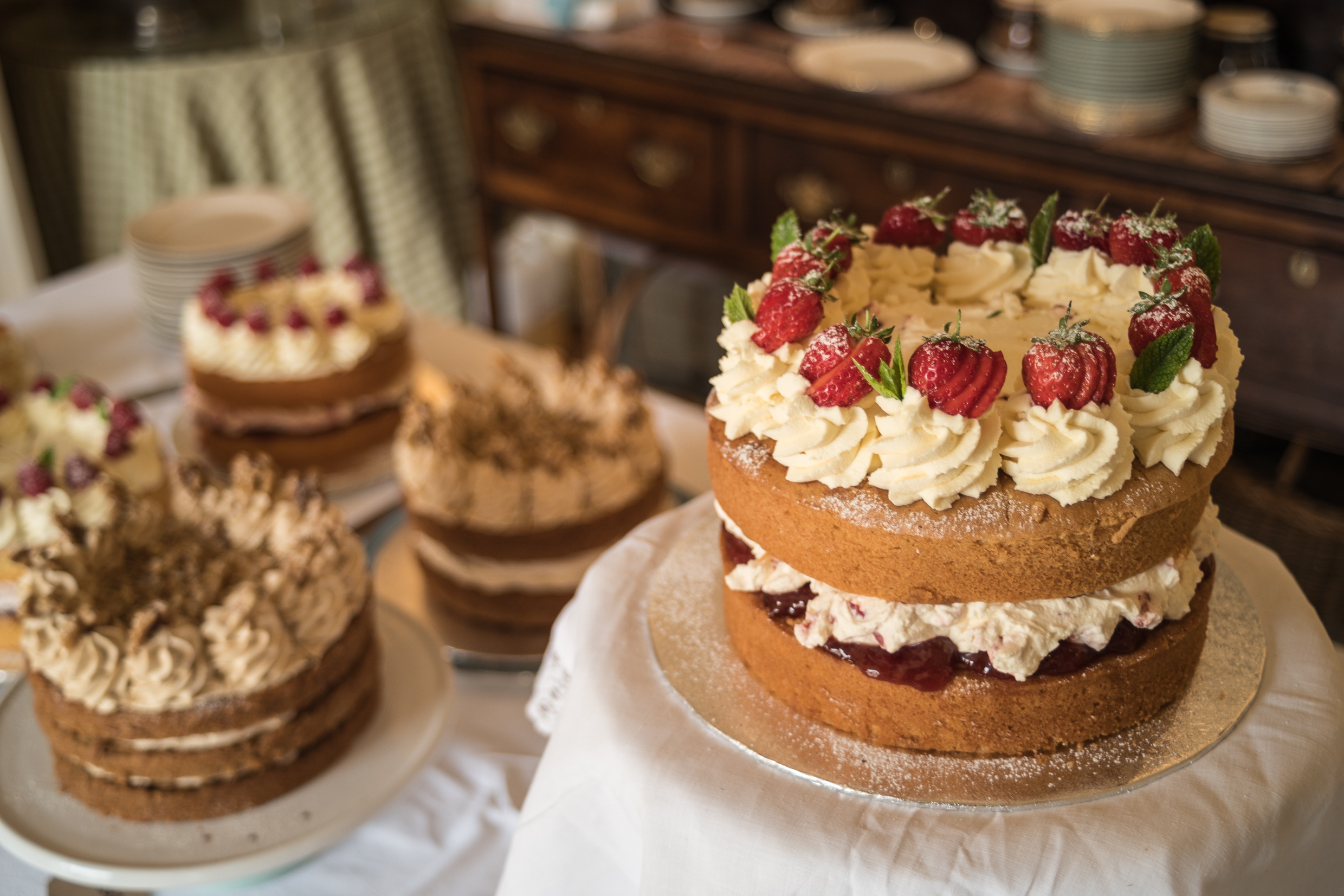 Strawberry cake