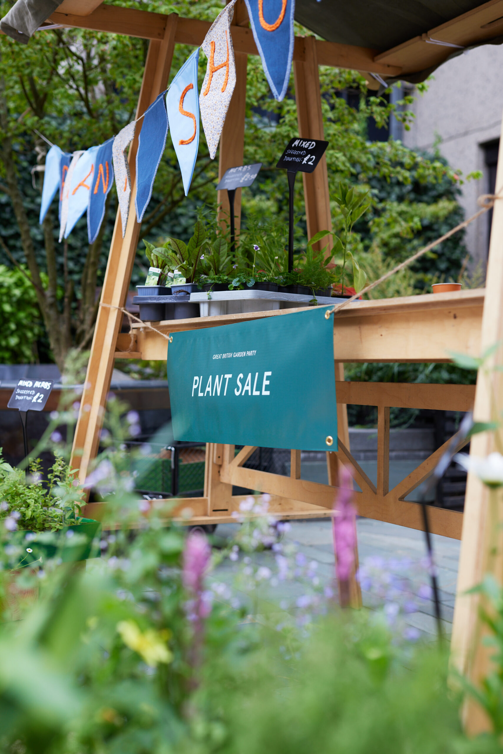 PLANT MCR Great British Garden Party PLant sale