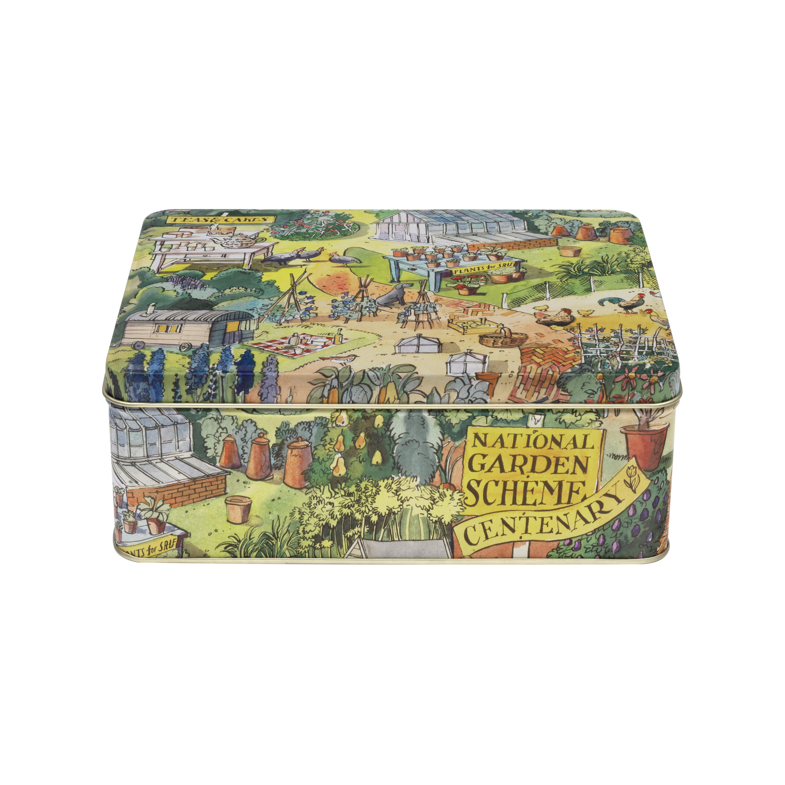 National Garden Scheme Deep Rectangular Tin - Image 2