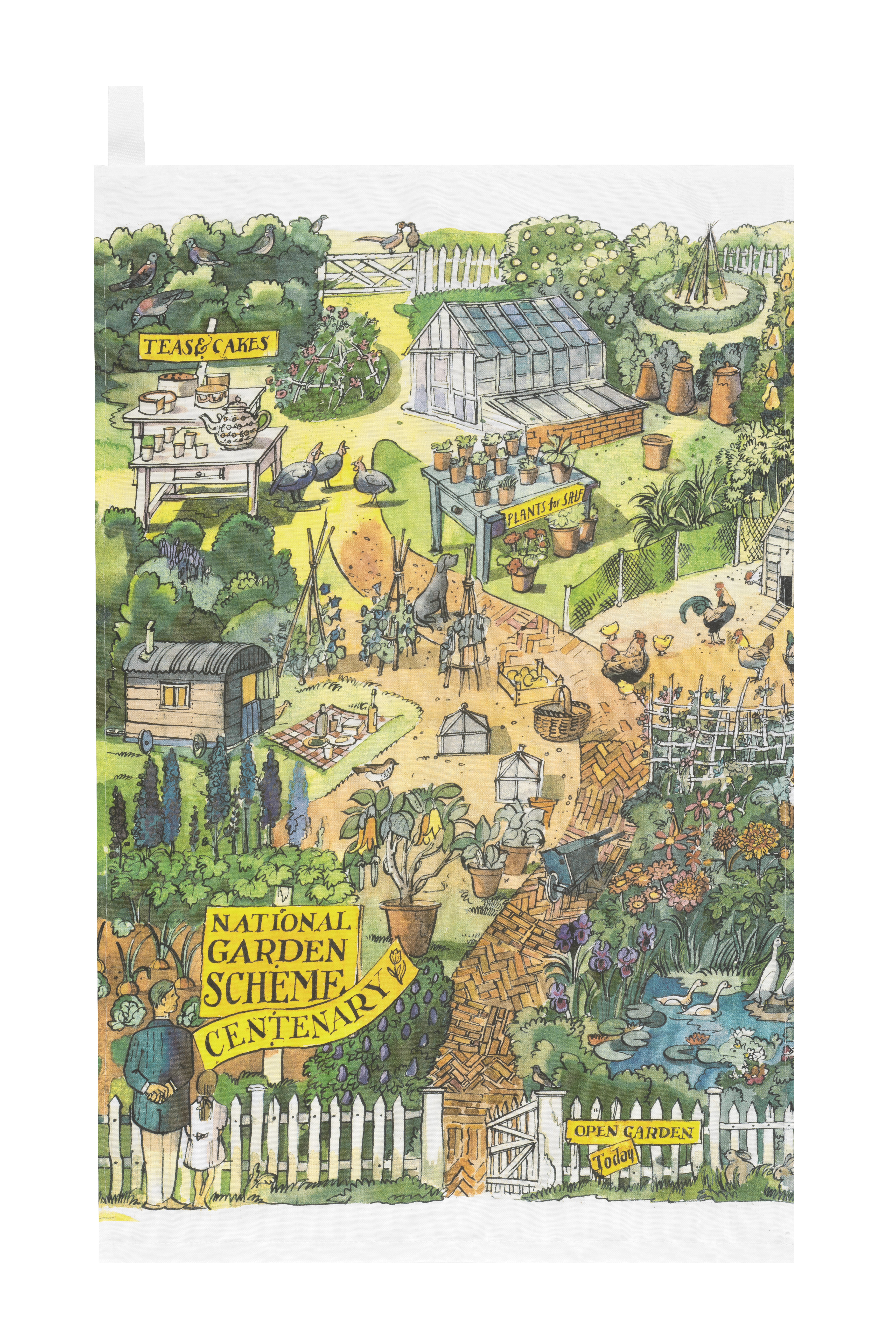 National Garden Scheme Tea Towel - Image 2